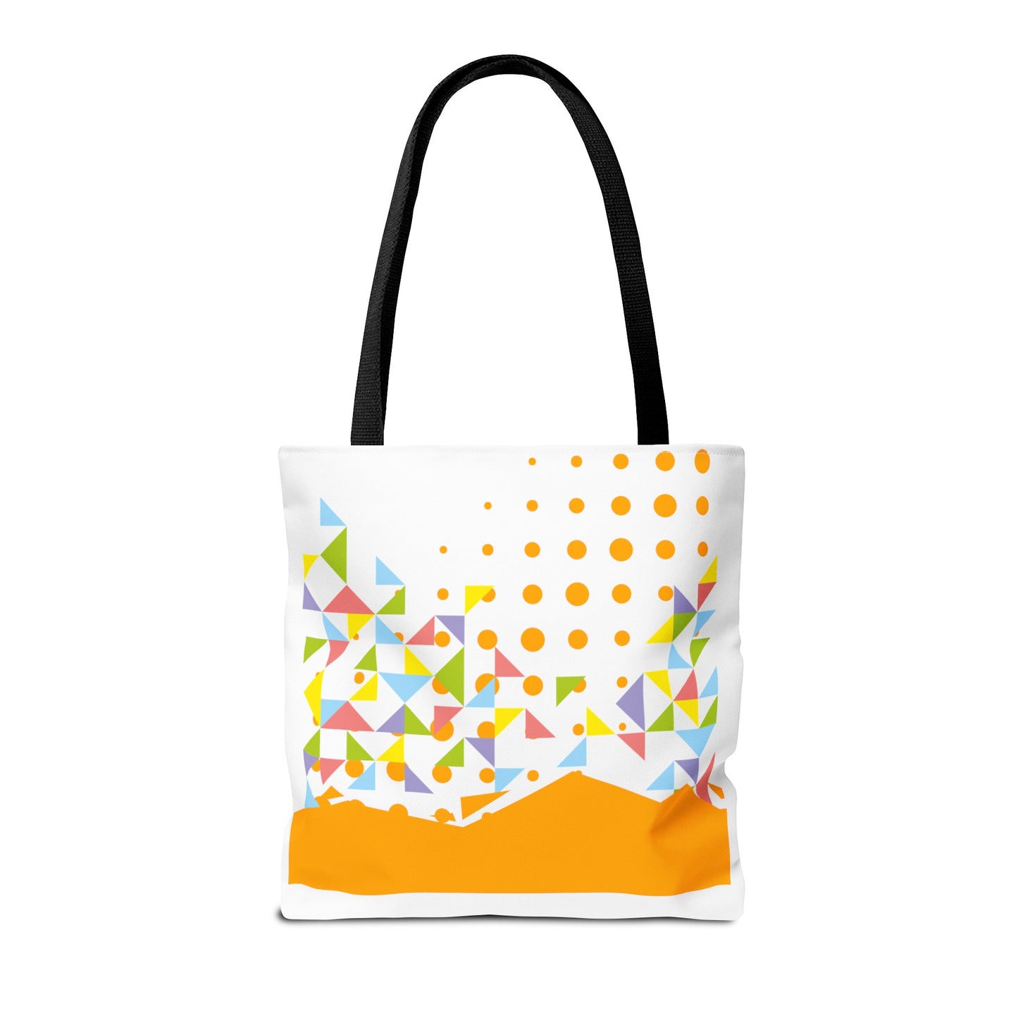Tote Bag Geometric Design