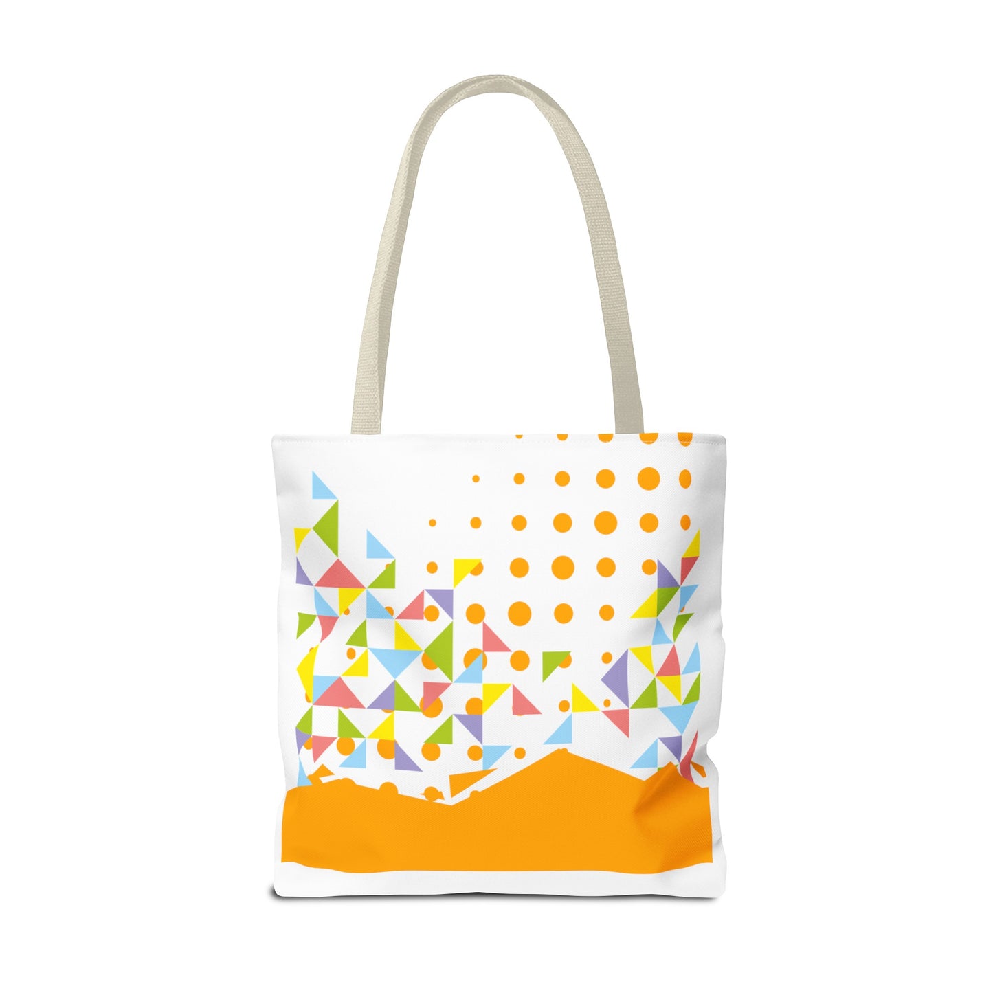 Tote Bag Geometric Design