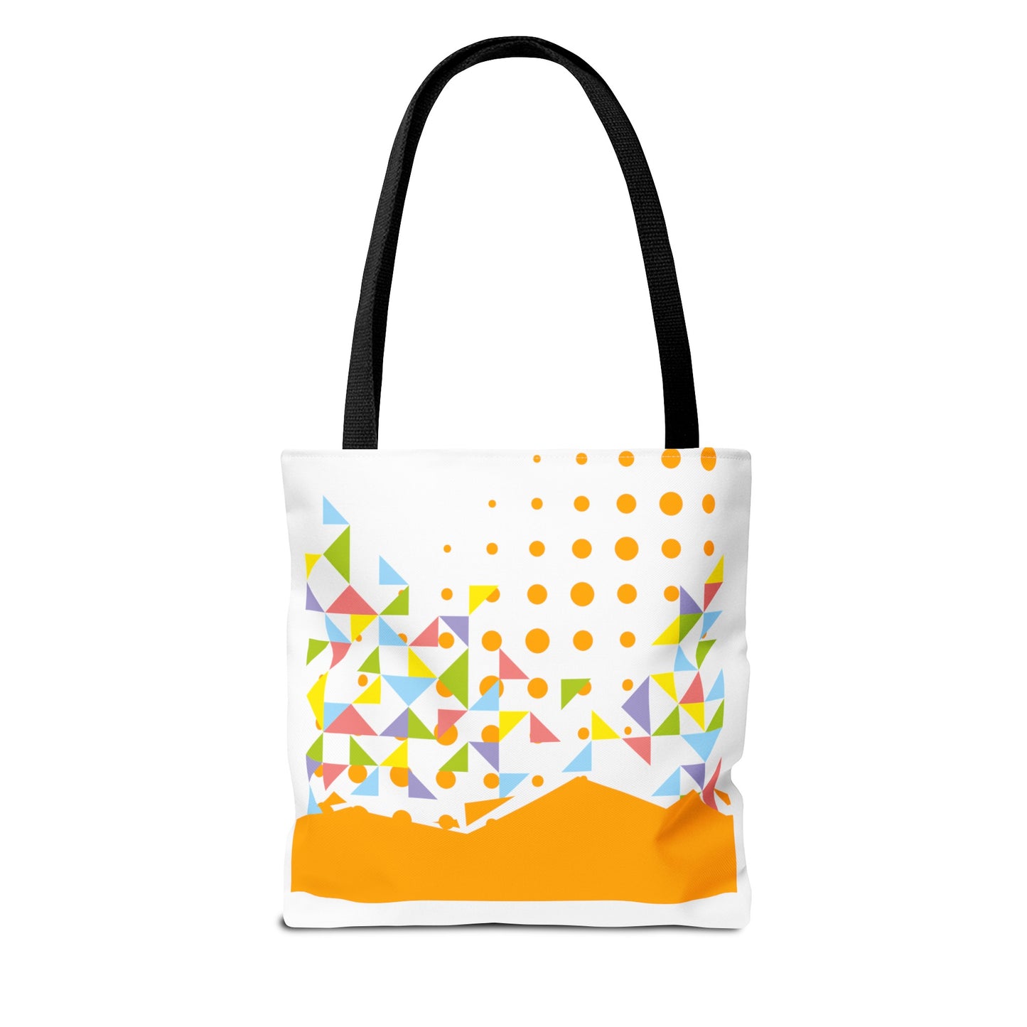 Tote Bag Geometric Design