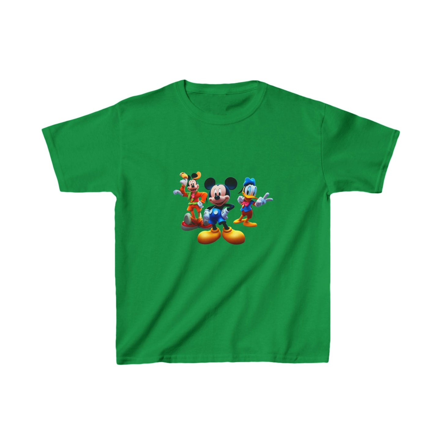 Kids Heavy Cotton™ Tee, mickey mouse printed tshirt, cartoon shirt, birthday gift for childeren, disney characters