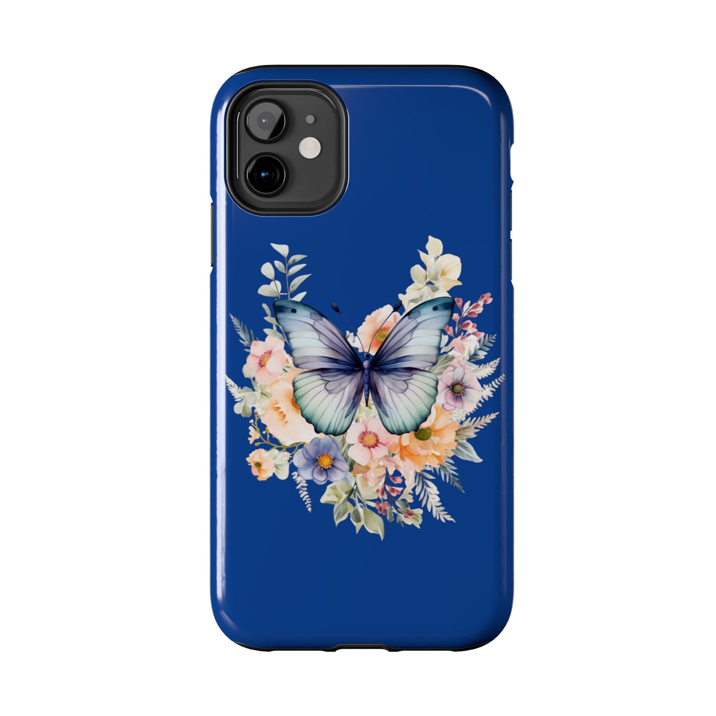 Dark Blue Tough Phone Cases