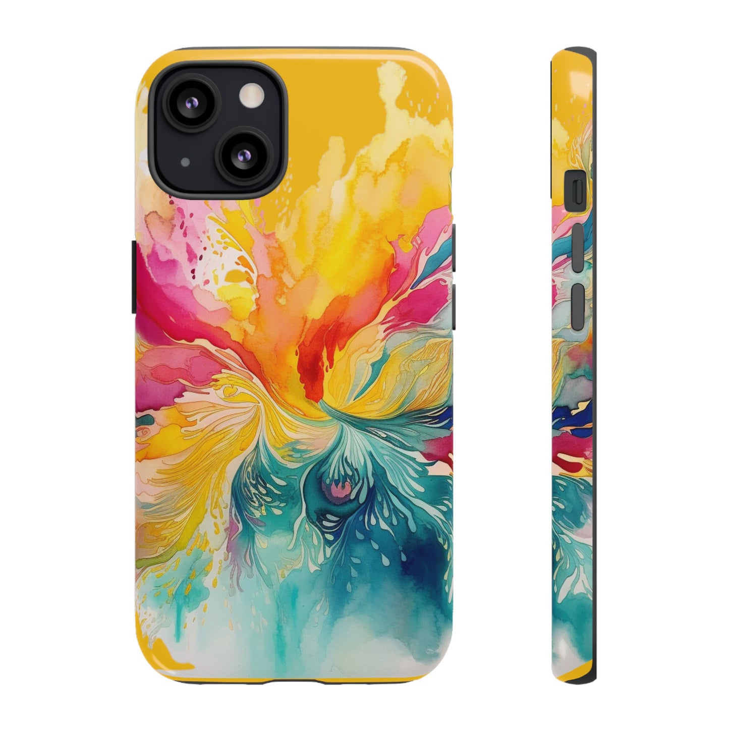 Yellow Tough Cases for all phone types