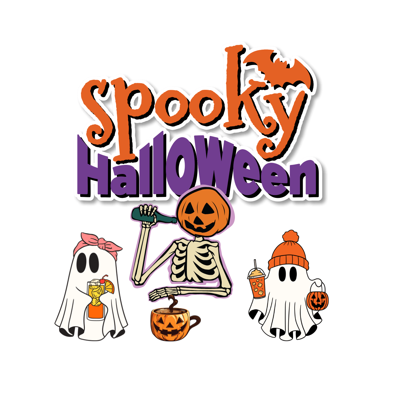 41 Print Designs - Halloween Digital Product Set - JennyCool