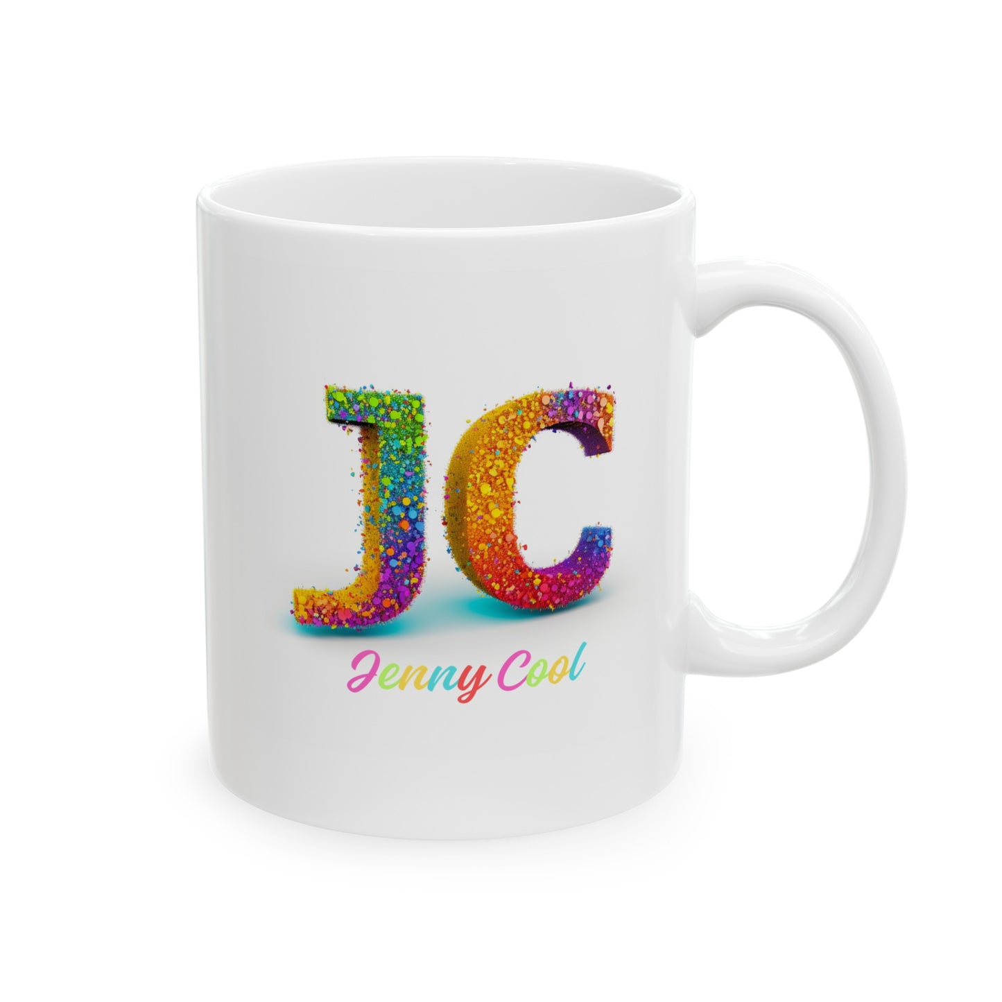 JC Ceramic Mug , (11oz, 15oz)
