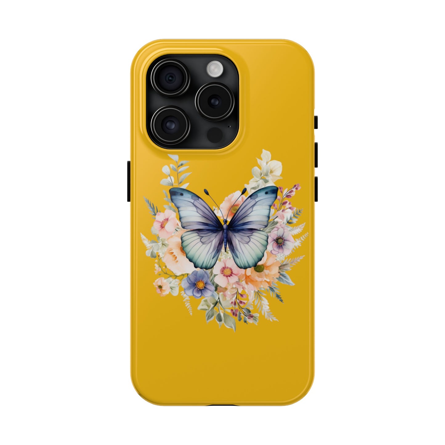 Yellow Tough Phone Cases