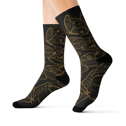 Butterfly Socks - Sublimation - JennyCool
