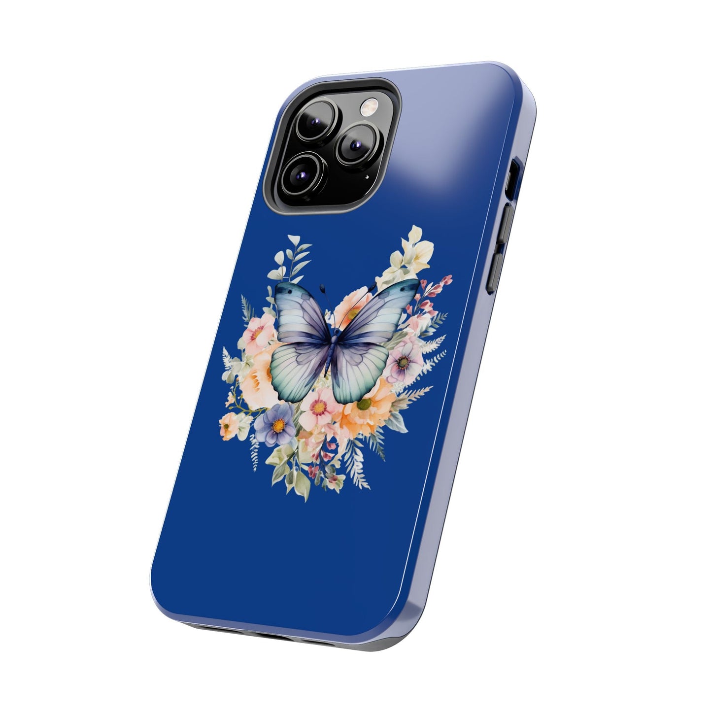 Dark Blue Tough Phone Cases - JennyCool