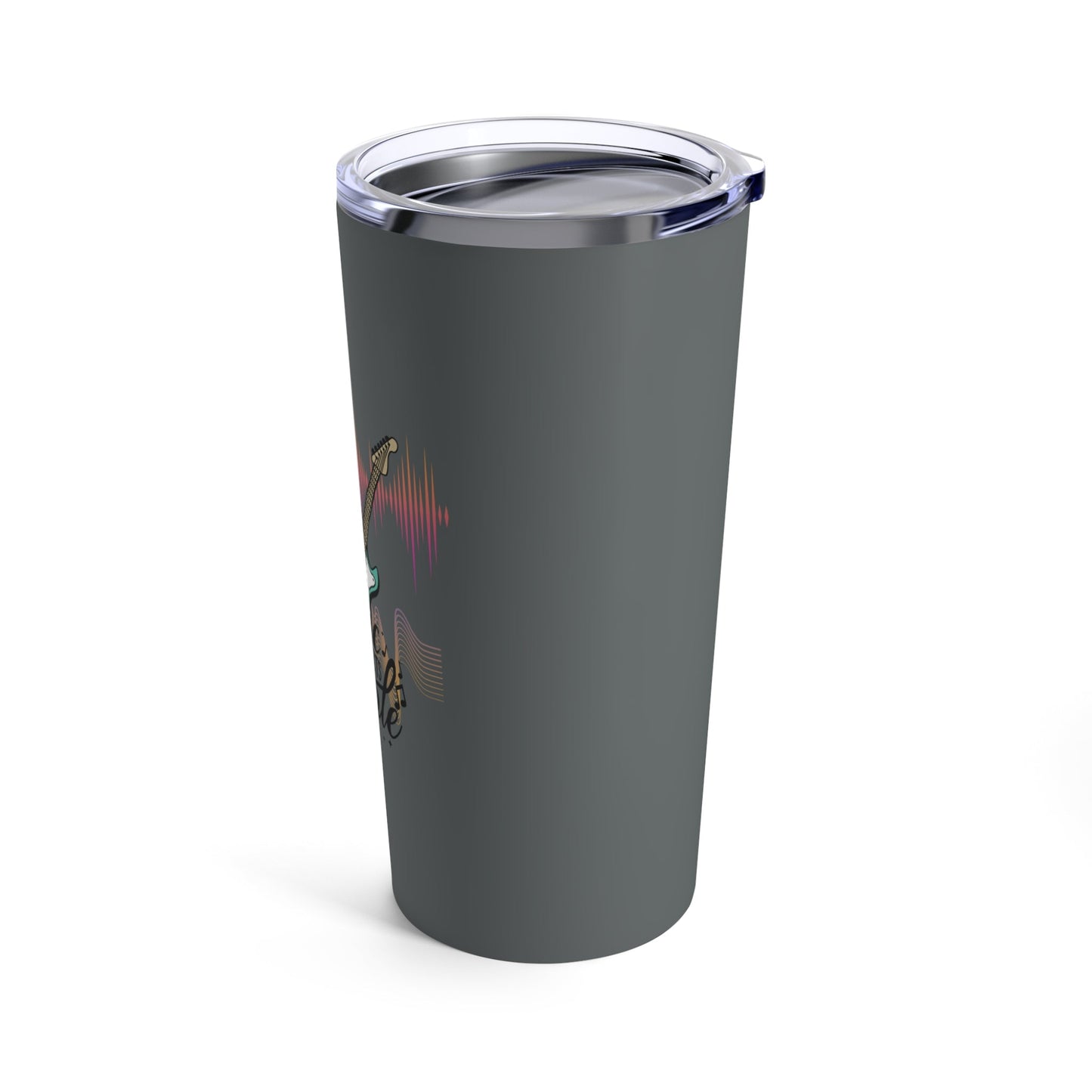Dark Gray Camping Tumbler 20oz - JennyCool