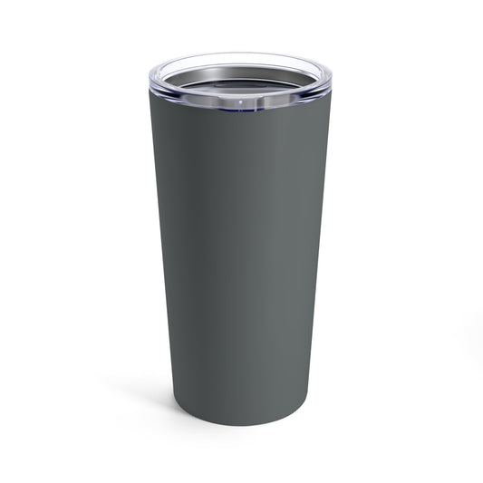 Dark Gray Camping Tumbler 20oz - JennyCool