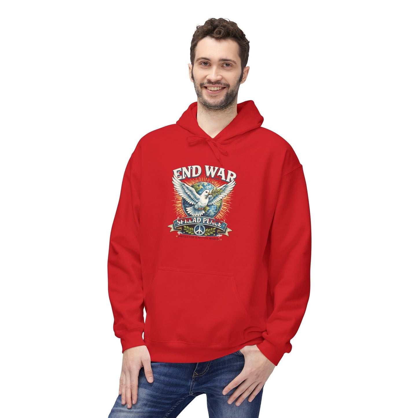 Endure & Valor Eagle Hoodie — Inspirational Military Tribute Pullover - JennyCool