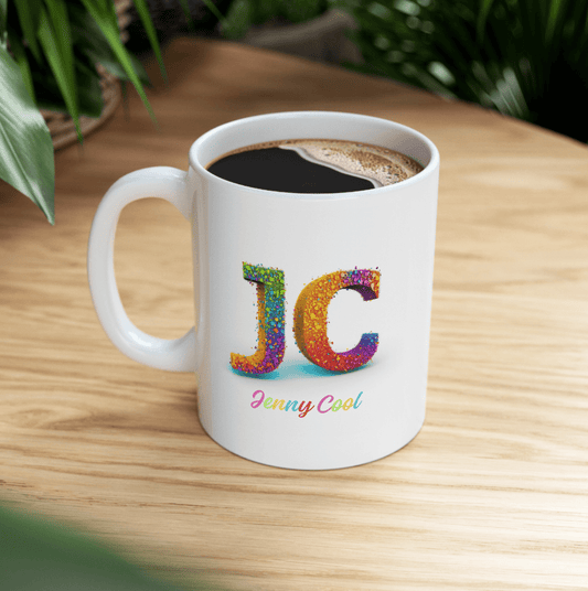 JC Ceramic Mug , (11oz, 15oz) - JennyCool