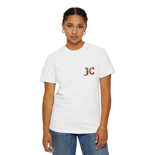 JC Signature Men’s Heavyweight Garment - Dyed T-Shirt – Relaxed Fit - JennyCool