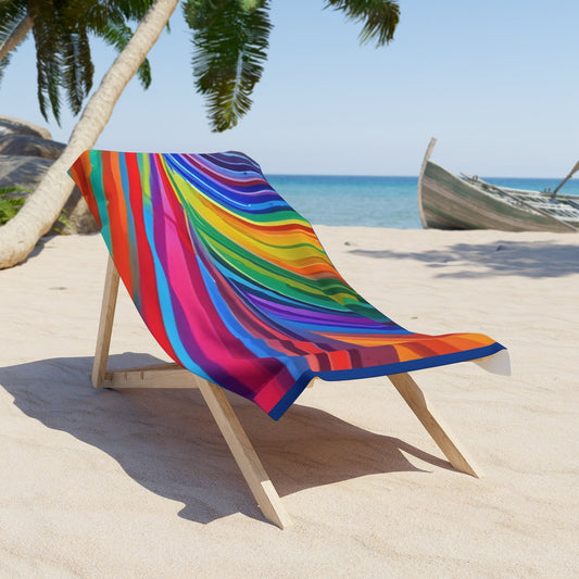 Rainbow Beach Towel - JennyCool