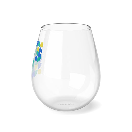 Stemless Wine Glass, 11.75oz - JennyCool