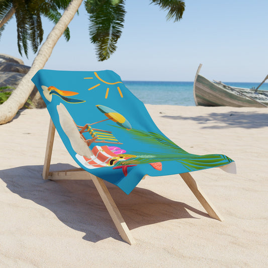 Summer Vibes Beach Towel - JennyCool