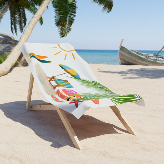 Summer Vibes Beach Towel - JennyCool