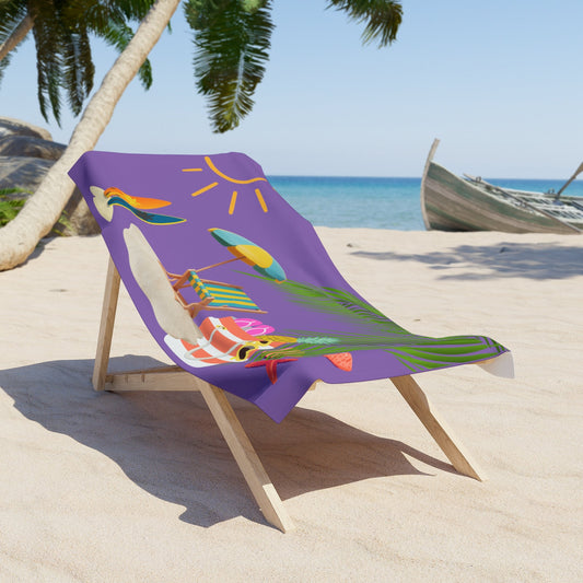 Summer Vibes Beach Towel - JennyCool