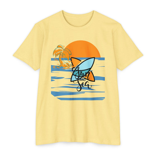 Unisex CVC Jersey T-shirt - JennyCool