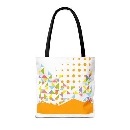 Tote Bag Geometric Design