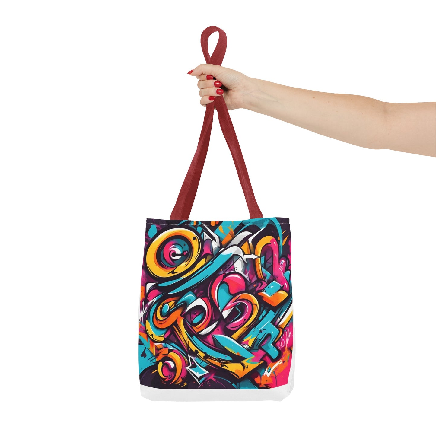 Tote Bag with Graffiti design