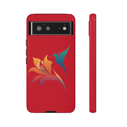 Dark Red Cases for all phone types