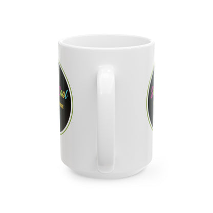 JC White Ceramic Mug , (11oz, 15oz)