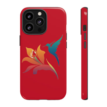 Dark Red Cases for all phone types