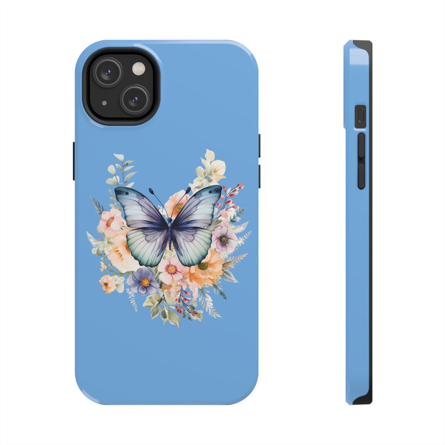 Light Blue Tough Phone Cases