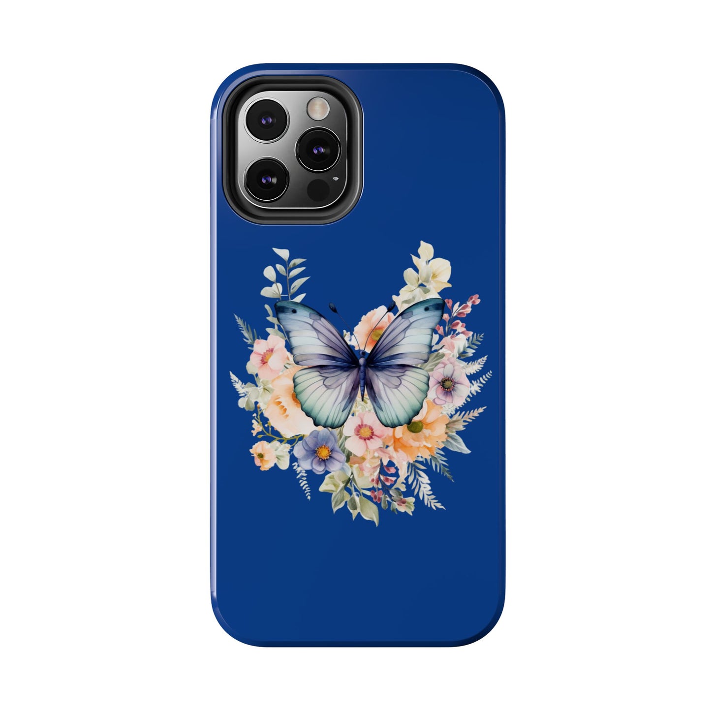 Dark Blue Tough Phone Cases