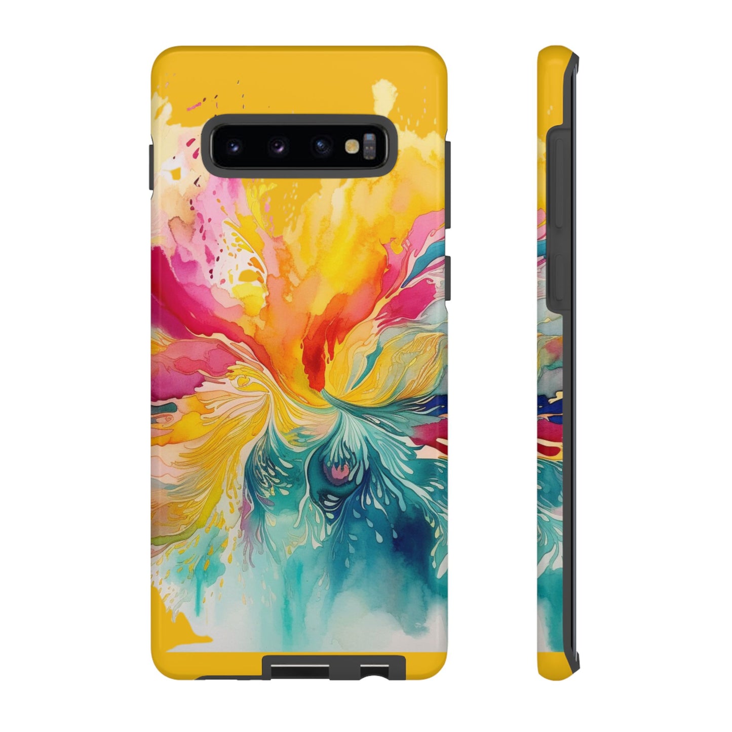 Yellow Tough Cases for all phone types