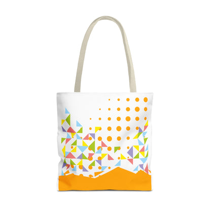 Tote Bag Geometric Design