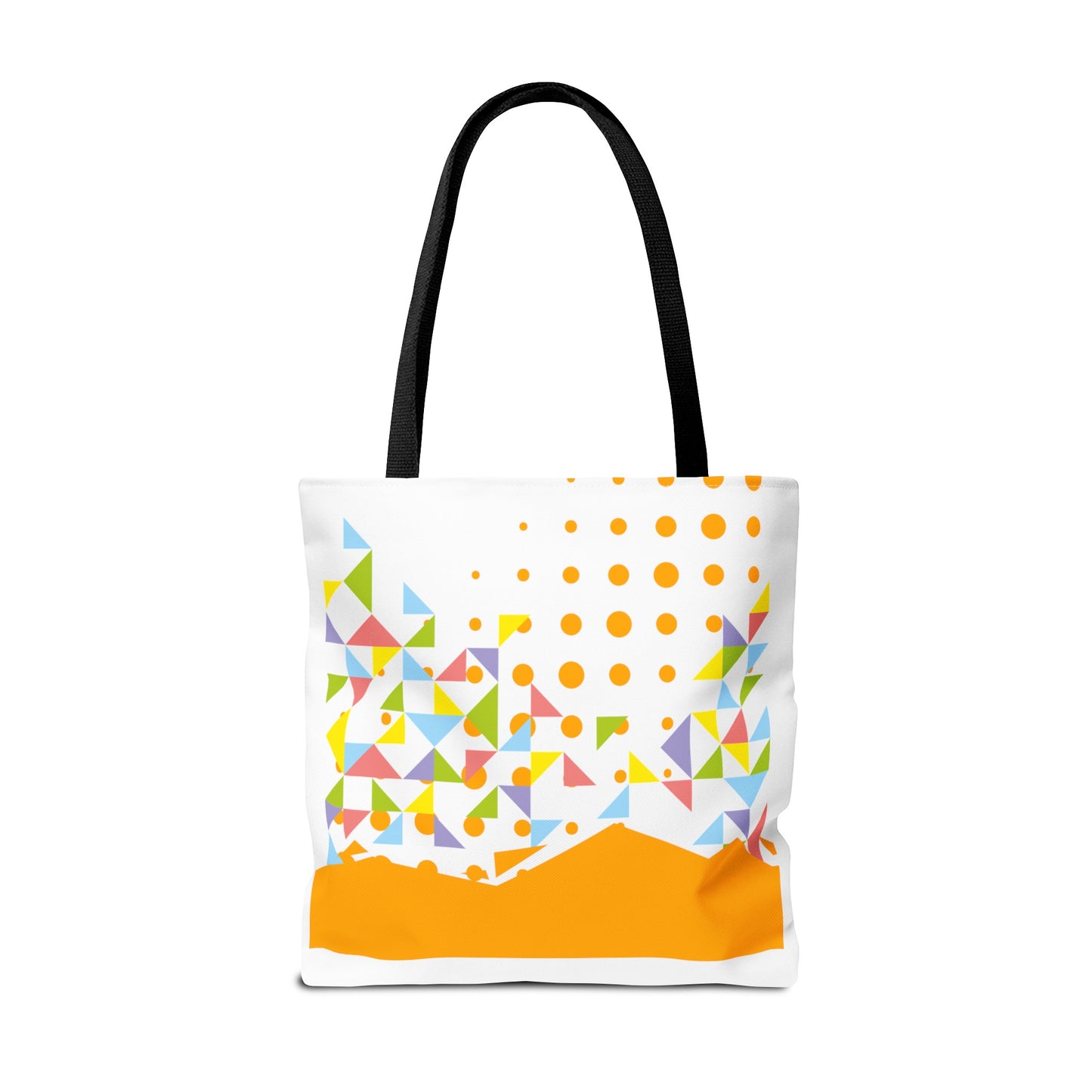 Tote Bag Geometric Design