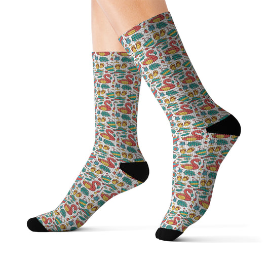 Animal Lover Socks - Sublimation