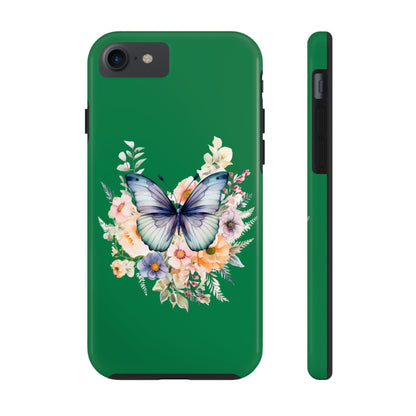 Dark Green Tough Phone Cases