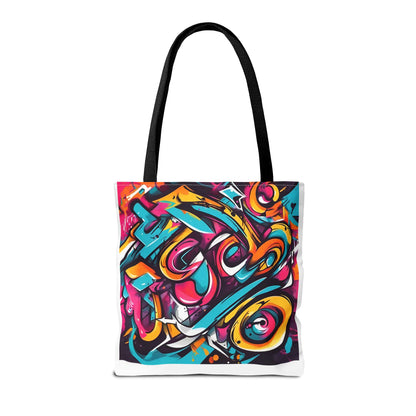 Tote Bag with Graffiti design