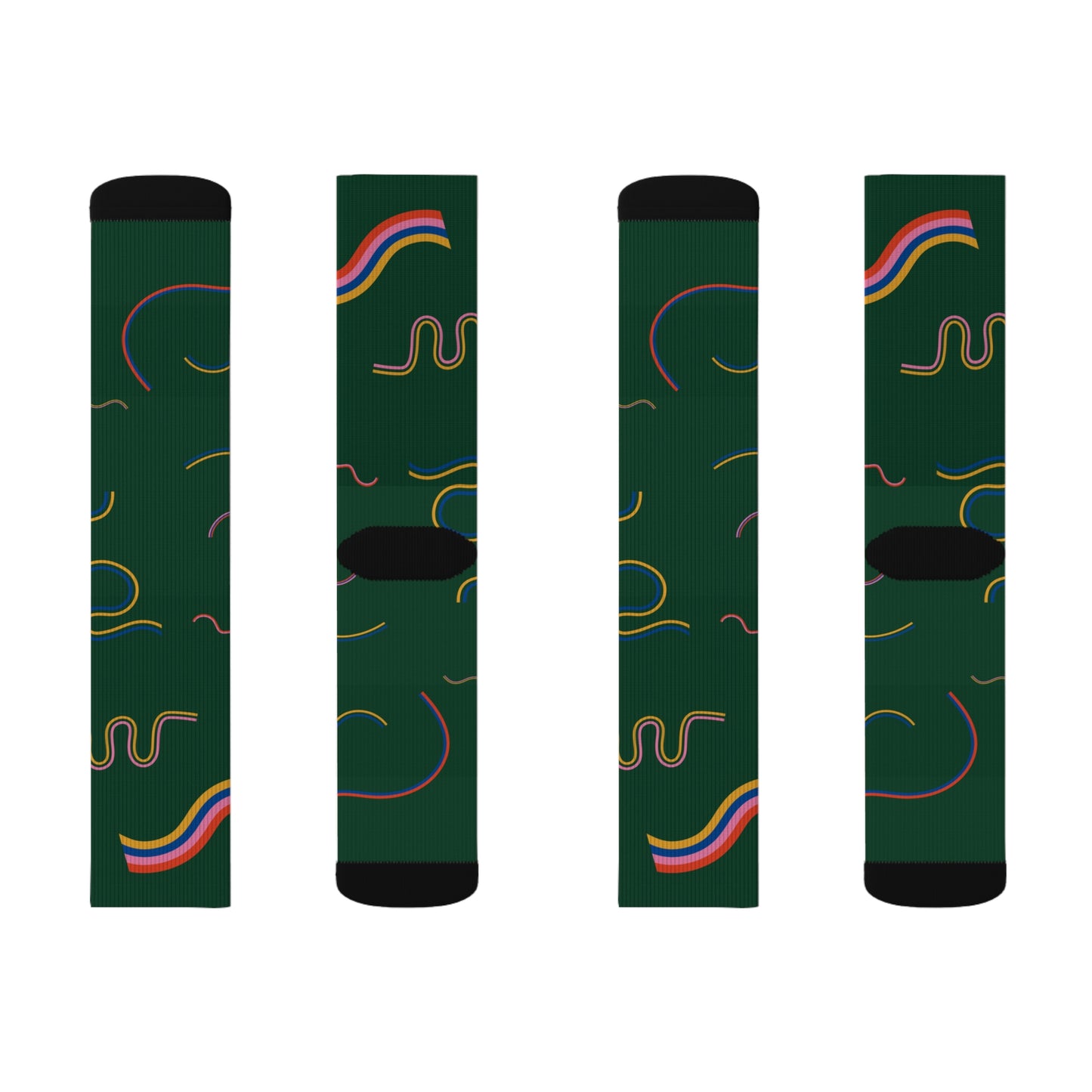 Green Socks - Sublimation