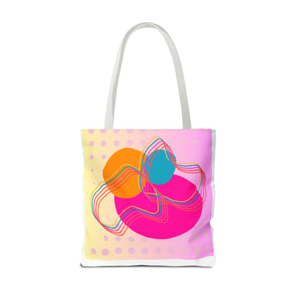 Tote Bag Geometric Design