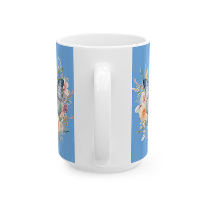 Ceramic Mug Butterfly, (11oz, 15oz)