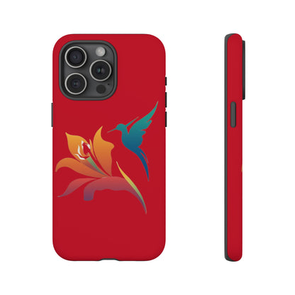 Dark Red Cases for all phone types