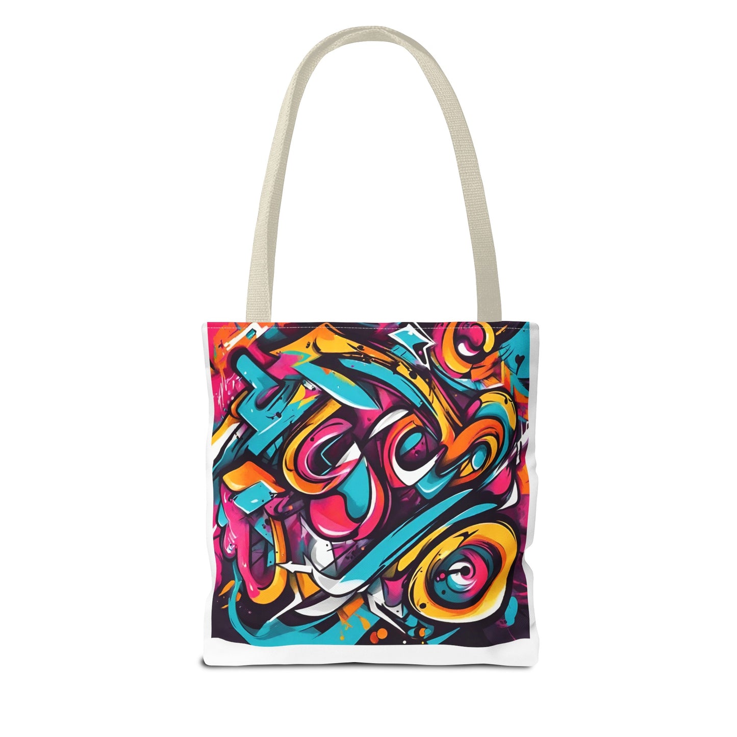 Tote Bag with Graffiti design