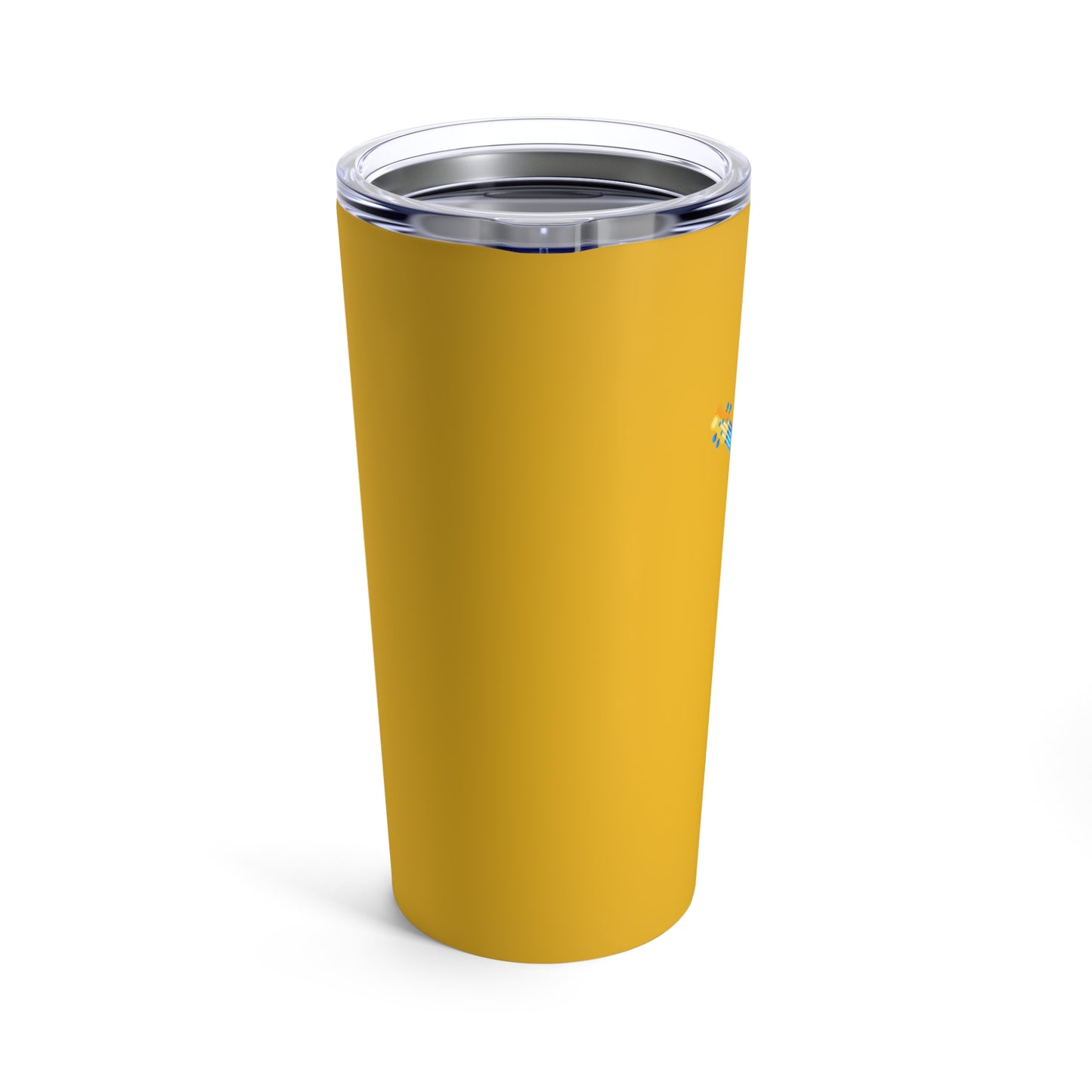 Yellow Tumbler for Music Lovers 20oz