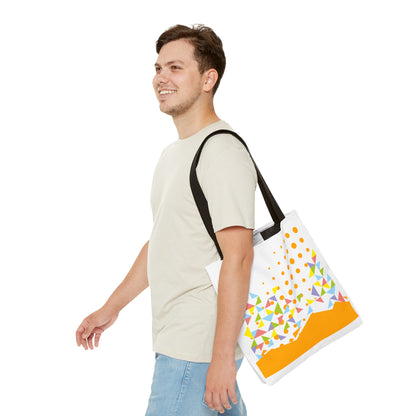 Tote Bag Geometric Design