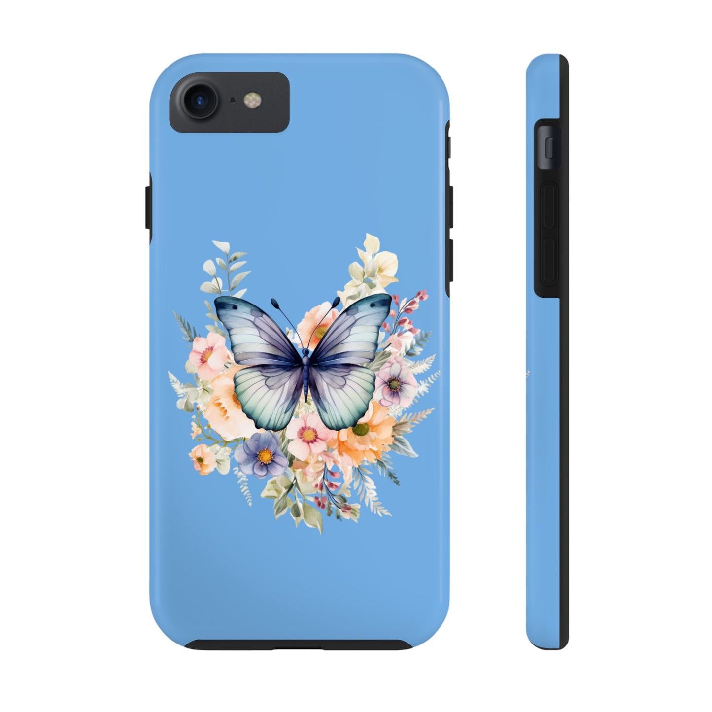 Light Blue Tough Phone Cases