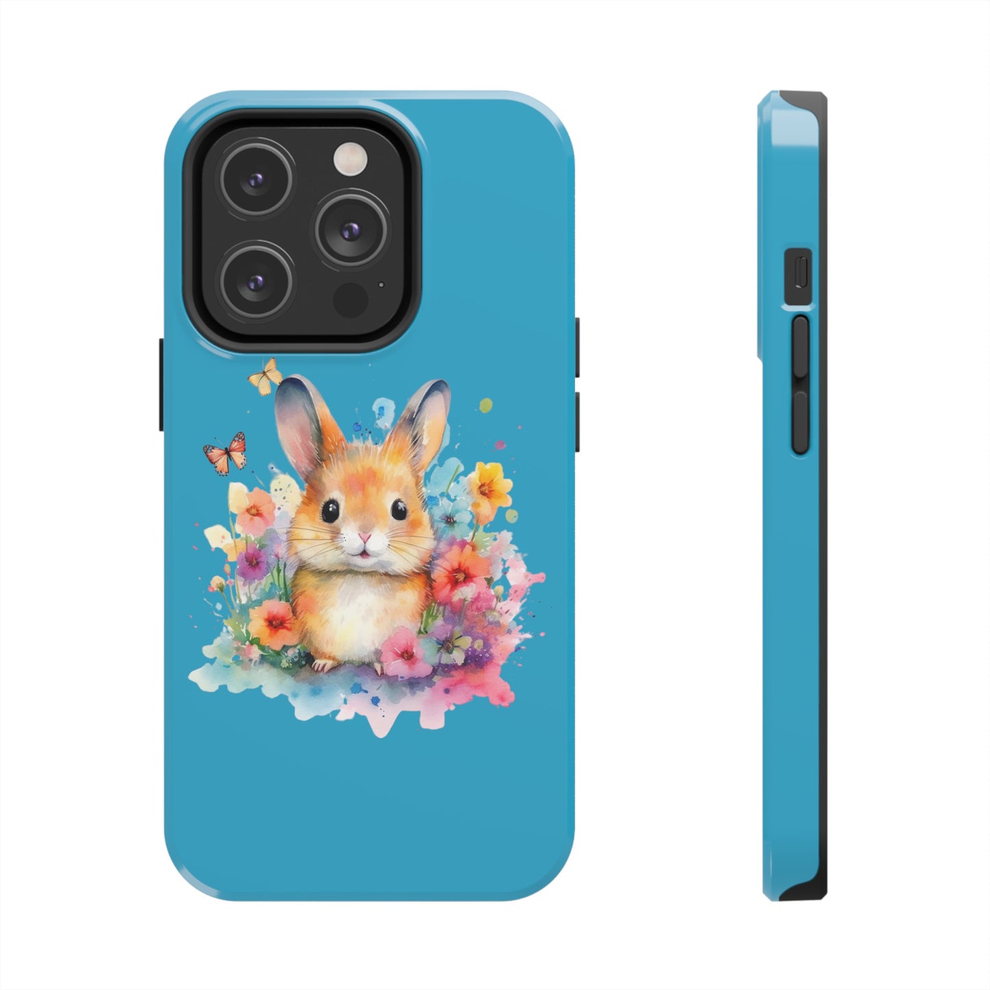 Copy of Dark Blue Tough Phone Cases Rabbit Design