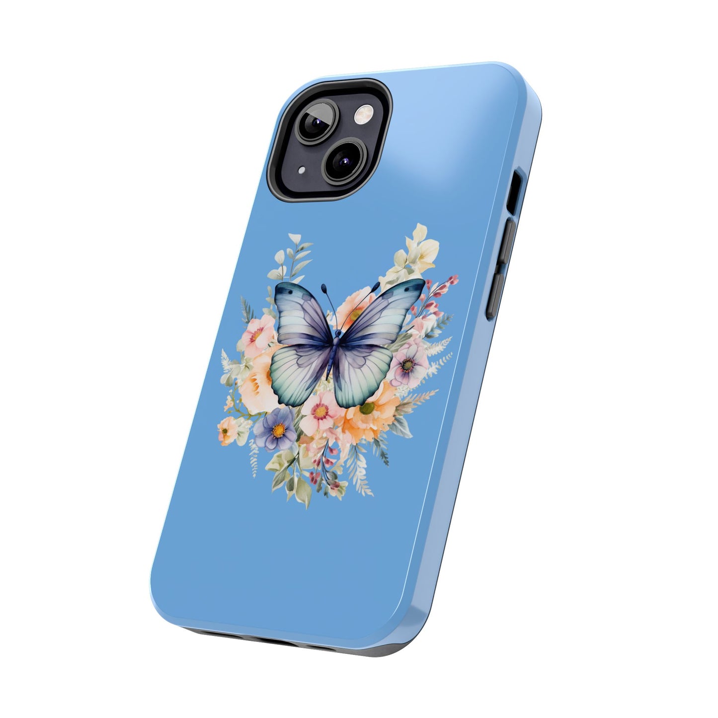 Light Blue Tough Phone Cases