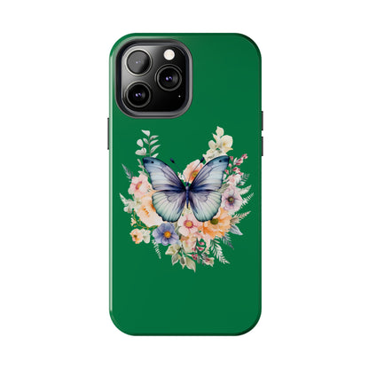 Dark Green Tough Phone Cases