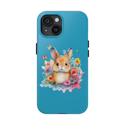 Copy of Dark Blue Tough Phone Cases Rabbit Design