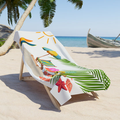 Summer Vibes Beach Towel