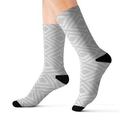 Diamond pattern Socks - Sublimation