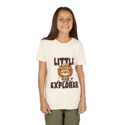 Little Explorer Kids T-Shirt – Cute Lion Safari Adventure Tee for Toddlers & Children
